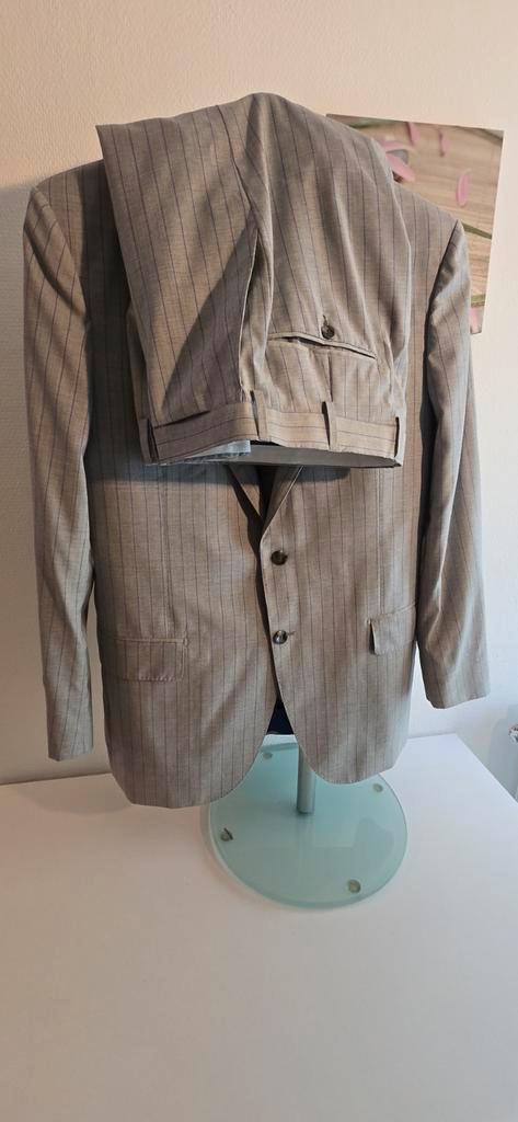 SuitSupply 3 delig heren kostuum zgan 56, Kleding | Heren, Kostuums en Colberts, Zo goed als nieuw, Maat 56/58 (XL), Grijs, Ophalen of Verzenden