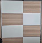 Ikea pax schuifdeuren in wit en bruin, 100 tot 150 cm, Ophalen of Verzenden, Zo goed als nieuw, 150 tot 200 cm