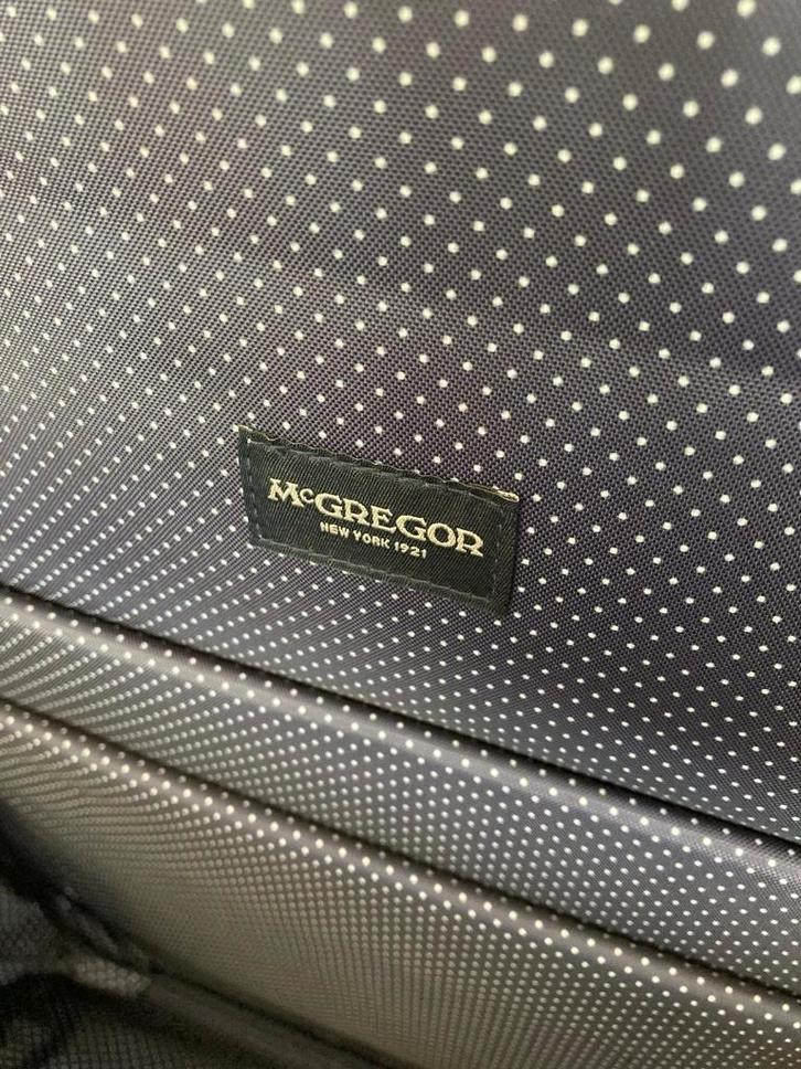 McGregor koffer / trolley, donker bruin (in nieuw staat), Sieraden, Tassen en Uiterlijk, Koffers, Nieuw, Leer, 50 tot 60 cm, 35 tot 45 cm