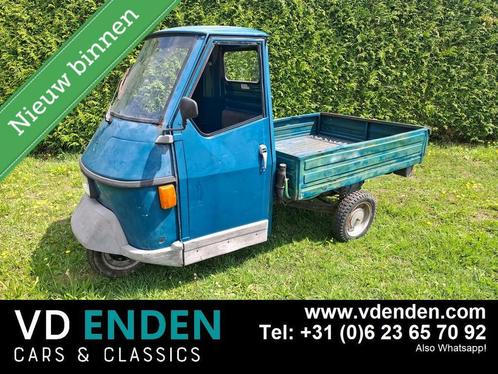 Piaggio Ape 50 - 1990, Auto's, Bestelauto's, Te koop, Piaggio, Benzine, Handgeschakeld, Groen, Achterwielaandrijving, Gebruikt