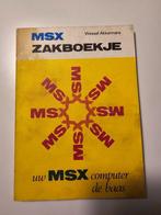 Zakboekje voor MSX computers, Computers en Software, Ophalen of Verzenden, MSX