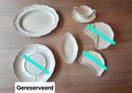 Unieke, antieke selectie Queens plain Wedgwood van rond 1900, Ophalen of Verzenden