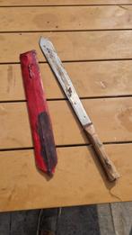 Keniaanse Machete met Buffelhuid Hoes, Ophalen of Verzenden