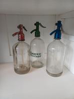 3x Sifonflessen / spuitflessen, Antiek en Kunst, Ophalen