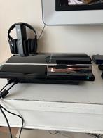 PlayStation 3 Backwards compatible 60GB, Spelcomputers en Games, Spelcomputers | Sony PlayStation 3, Ophalen, Gebruikt, Phat, Met 2 controllers