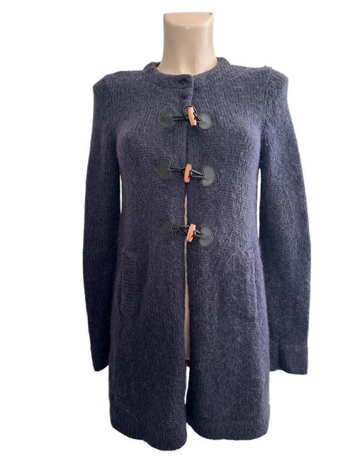 Des Petit Hauts vest blauw M, Kleding | Dames, Truien en Vesten, Zo goed als nieuw, Maat 46/48 (XL) of groter, Blauw, Ophalen of Verzenden