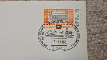 Postzegel 150 jaar Deutsche Eisenbahnen