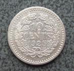Zilveren dubbeltje - 10 cent 1925., Postzegels en Munten, Munten | Nederland, Verzenden, Zilver, 10 cent, Koningin Wilhelmina