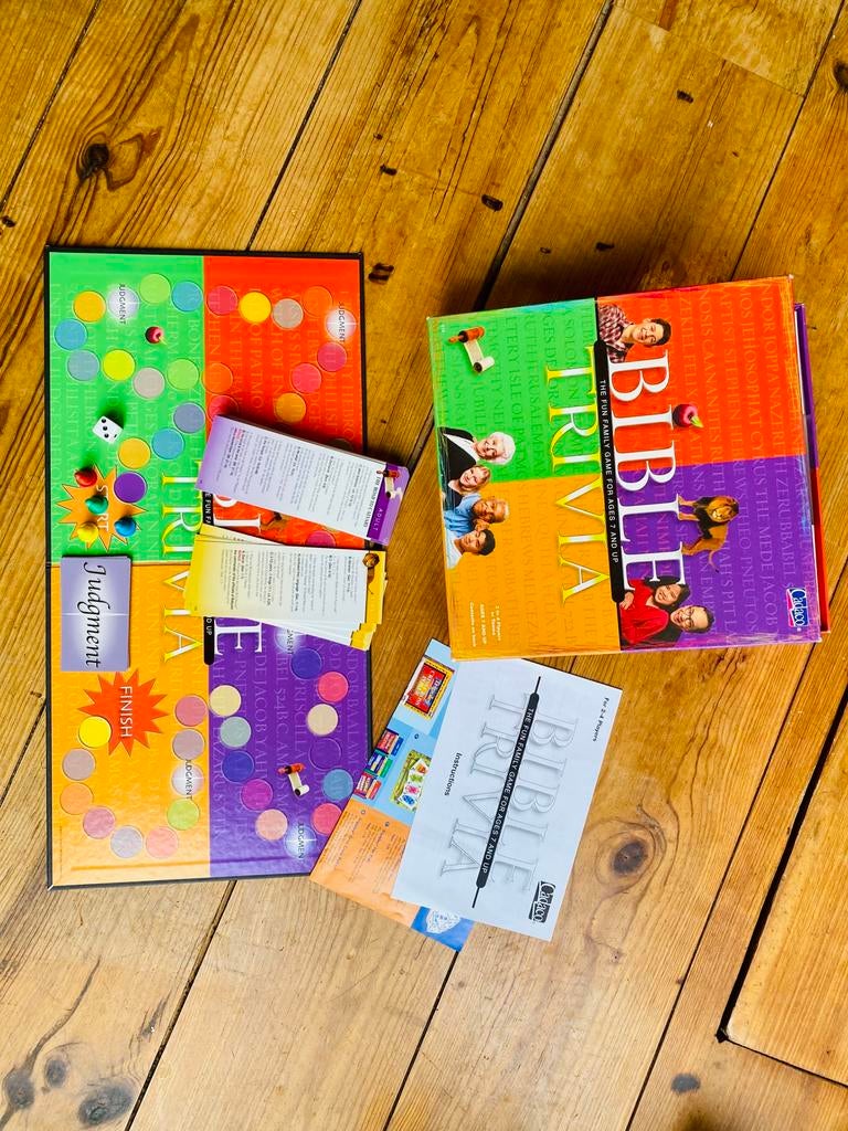 Bible Trivia, Hobby en Vrije tijd, Gezelschapsspellen | Bordspellen, Drie of vier spelers, Ophalen, Gebruikt