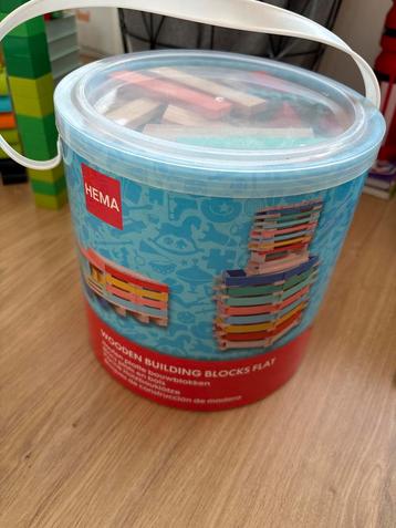 HEMA Houten Bouwblokken - Compleet! beschikbaar voor biedingen
