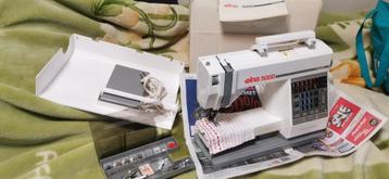 Naaimachine elna 5000 compleet{ echt Leer naaien goed beschikbaar voor biedingen