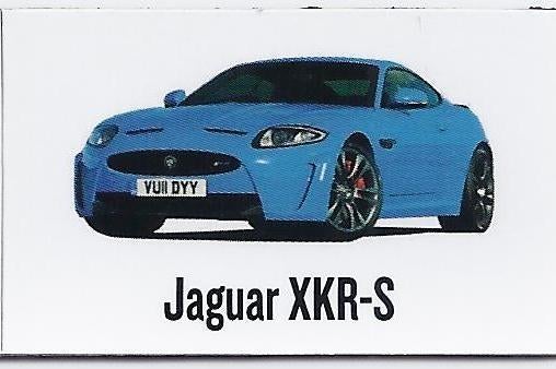 Km9 koelkastmagneetje jaguar xkr - s -, Ophalen of Verzenden, Zo goed als nieuw