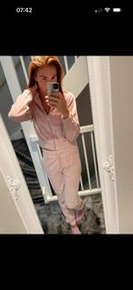 Nikkie velvet trainingspak roze, Kleding | Dames, Ophalen of Verzenden, Zo goed als nieuw, Maat 38/40 (M), Grijs