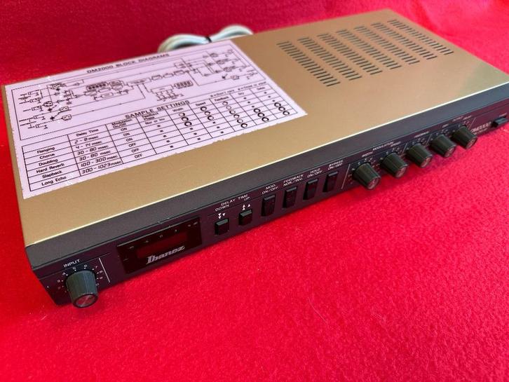 Ibanez DM2000 Digtal Delay, Muziek en Instrumenten, Effecten, Gebruikt, Chorus, Delay of Echo, Reverb, Ophalen of Verzenden