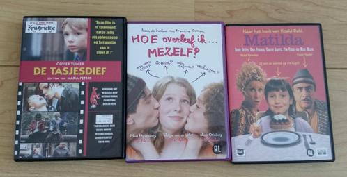 3 kinder jeugd films dvd matilda hoe overleef ik mezelf, Cd's en Dvd's, Dvd's | Kinderen en Jeugd, Zo goed als nieuw, Film, Avontuur