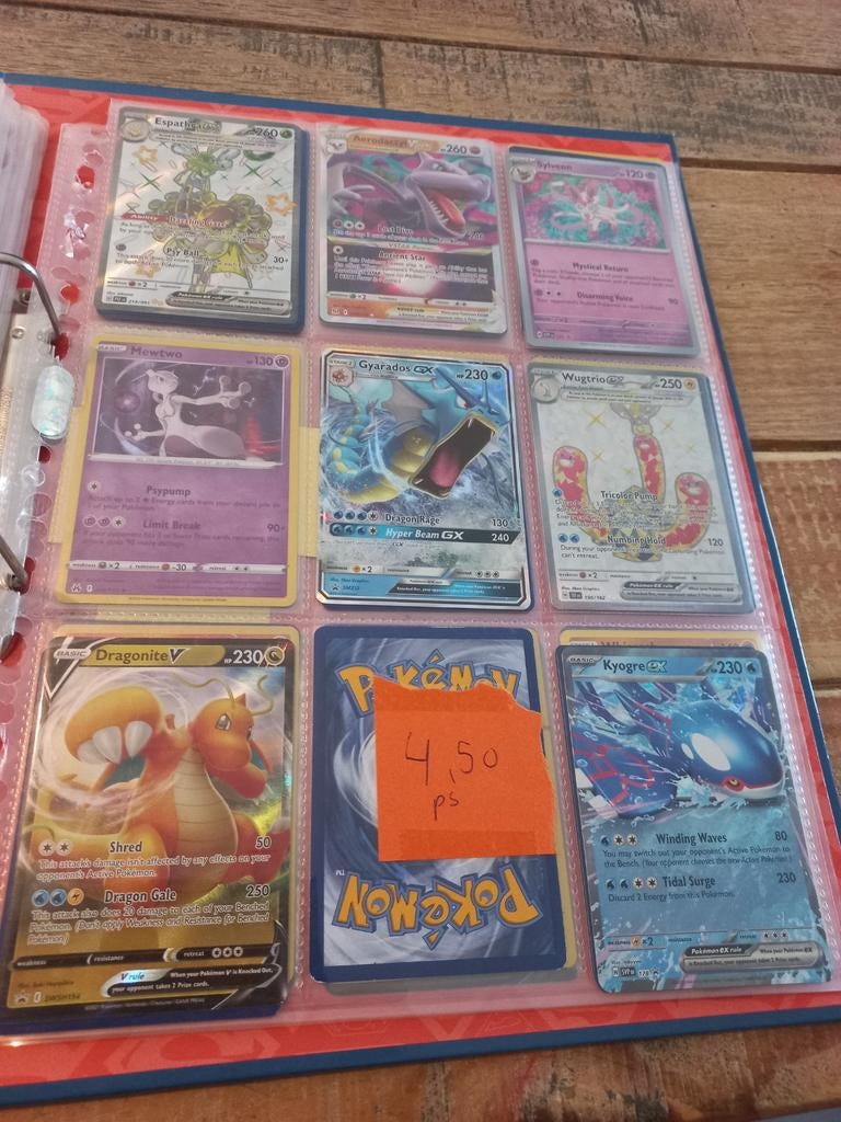 Pokemon kaarten, Ophalen of Verzenden, Zo goed als nieuw, Meerdere kaarten, Foil