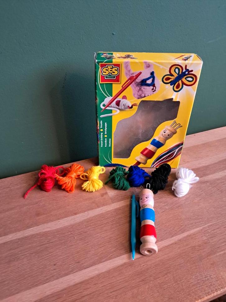 De Groene Merel Ses punnikset punniken, Kinderen en Baby's, Speelgoed | Educatief en Creatief, Zo goed als nieuw, Ophalen of Verzenden