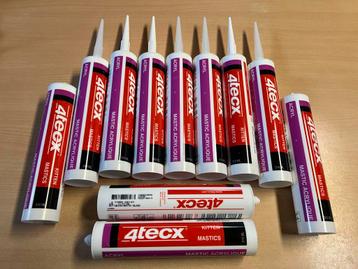 4Tecx Acrylaat kit wit 310ml overschilderbaar beschikbaar voor biedingen