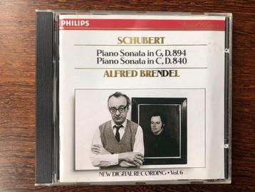 ( Schubert - Piano Sonatas G, D. 894 C, D. 840 Brendel Vol.6 beschikbaar voor biedingen