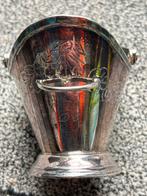 Verzilverd Suikerbakje met Lepel, Ophalen of Verzenden, Zilver