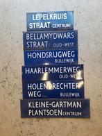 Emaille Straatnaambord ️️️straatnaamborden, Antiek en Kunst, Antiek | Emaille, Ophalen of Verzenden
