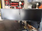 2x HP Z-Display Monitoren + Dubbele Bureau Arm, Computers en Software, Monitoren, VGA, IPS, Ophalen of Verzenden, Zo goed als nieuw
