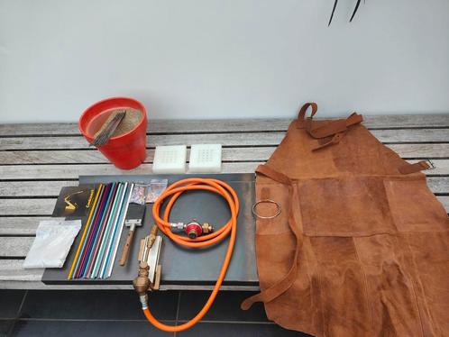 Complete set om een nieuwe hobby te starten: glas branden, Hobby en Vrije tijd, Kralen en Sieraden maken, Gebruikt, Overige typen