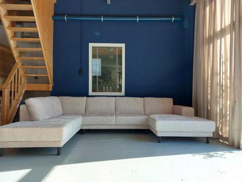 Nieuwe Bouclé Hoekbank u bank XXL in verschillende kleuren u, Huis en Inrichting, Banken | Sofa's en Chaises Longues, Nieuw, Overige maten