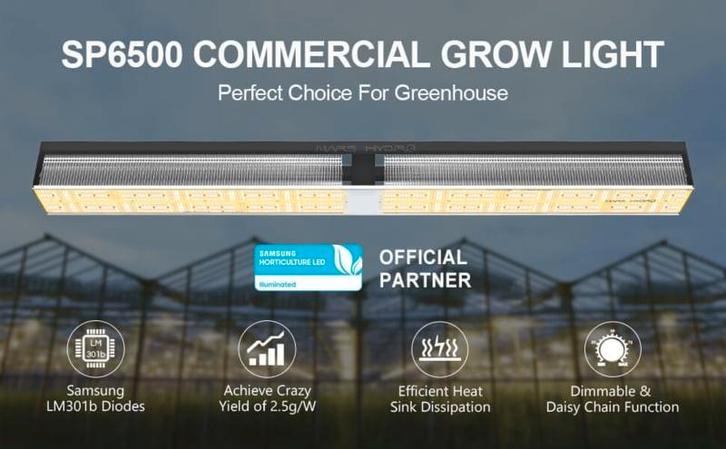 Marshydro sp6500 Full Spectrum 650W, Tuin en Terras, Kweekspullen, Zo goed als nieuw, Kweeklamp, Ophalen