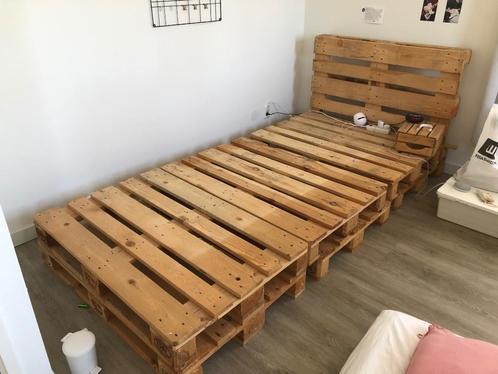 7 Europallets (EPAL), Doe-het-zelf en Verbouw, Hout en Planken, Gebruikt, Pallet, Overige houtsoorten, Minder dan 200 cm, 50 mm of meer