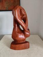 2765 vintage design modernist abstract houten sculptuur, Ophalen of Verzenden