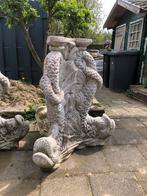 Vijverornament - Dierenbeeld Vis, Tuin en Terras, Tuinbeelden, Ophalen of Verzenden, Gebruikt, Beton, Dierenbeeld