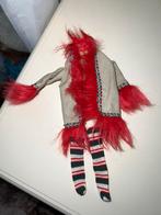 Barbie poppen kleding jas met legging kleertjes, Ophalen of Verzenden, Kleertjes
