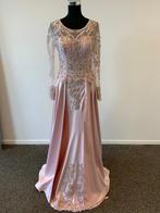 Avondjurk roze satijn Nieuw, Galajurk, Nieuw, Roze, Ophalen