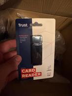 Partij 10x trust nanga usb card reader nieuw, Computers en Software, USB Sticks, Nl, Nieuw, Ophalen of Verzenden, Info