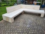 Lounge hoekbank steigerhout, Tuin en Terras, Ophalen of Verzenden, Nieuw