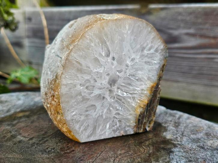 Mooi agaat theelichthouder, Sieraden, Tassen en Uiterlijk, Edelstenen, Ophalen of Verzenden