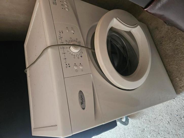 Whirlpool wasmachine, Witgoed en Apparatuur, Wasmachines, Zo goed als nieuw, 85 tot 90 cm, 1200 tot 1600 toeren, Kort programma