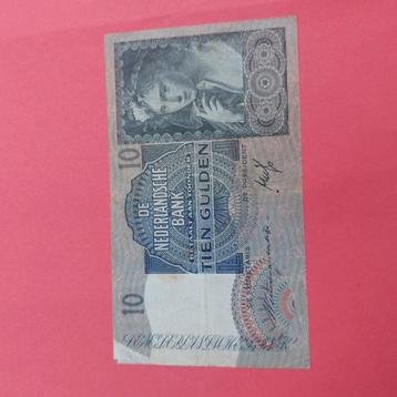10 gulden biljet Herderin uit 1940 in ZF
 beschikbaar voor biedingen