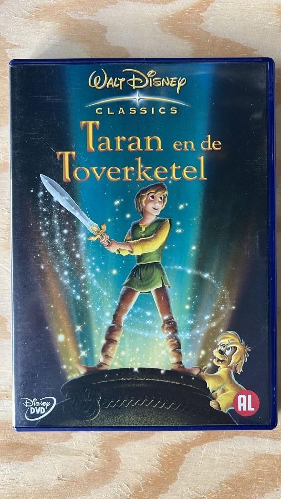 Taran En De Toverketel DVD - Disney, Cd's en Dvd's, Dvd's | Tekenfilms en Animatie, Zo goed als nieuw, Amerikaans, Alle leeftijden