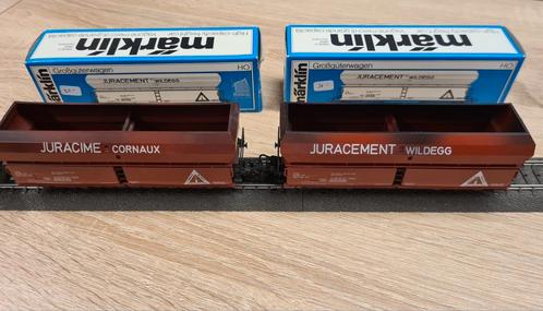 Marklin 4691, HO, wisselstroom 4x zelflossers...!!!, Hobby en Vrije tijd, Modeltreinen | H0, Zo goed als nieuw, Wisselstroom, Märklin