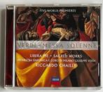 Verdi Messa  Riccardo Chailly DECCA CD, Cd's en Dvd's, Met libretto, Opera of Operette, Zo goed als nieuw, Middeleeuwen en Renaissance