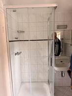 Douchewand met schuifdeur, Ophalen, Gebruikt, Met douche