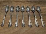 Zilver bestek setje lepeltjes 2e gehalte Nederland, Ophalen of Verzenden, Zilver