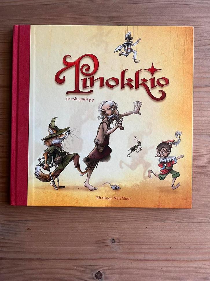 Pinokkio - Efteling Boek, Boeken, Kinderboeken | Jeugd | onder 10 jaar, Zo goed als nieuw, Sprookjes, Ophalen of Verzenden