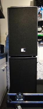 TE KOOP 2 X FOHHN FH3c FULLRANGE SPEAKER IN FLIGHTCASE, Fohhn Audio AG Großer Forst 15 72622 Nürtingen, Duitsland, Zo goed als nieuw