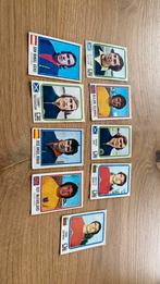 9 x panini wk 74, Verzamelen, Ophalen of Verzenden, Zo goed als nieuw, Buitenlandse clubs, Poster, Plaatje of Sticker