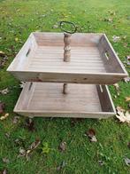 XXL houten etagere, Huis en Inrichting, Ophalen of Verzenden, Zo goed als nieuw