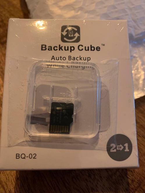 Nieuwe gesealde Backup Cube BQ-02 met 64 GB kaart, Telecommunicatie, Mobiele telefoons | Toebehoren en Onderdelen, Nieuw, Overige typen
