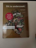 B. Baarda - Dit is onderzoek!, Ophalen of Verzenden, B. Baarda, Management, Zo goed als nieuw